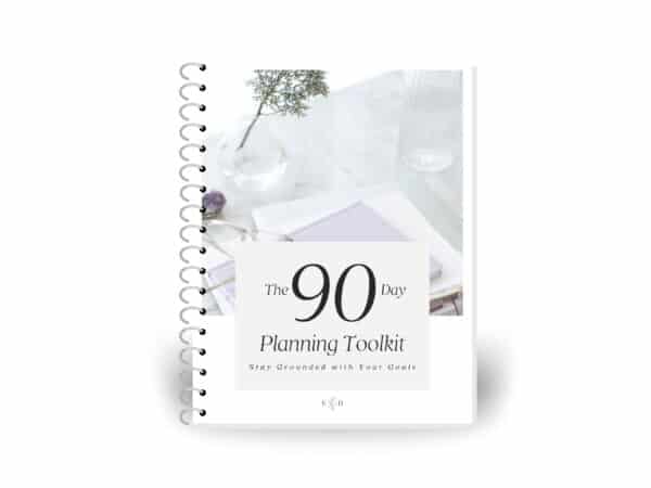 90 day planning workbook
