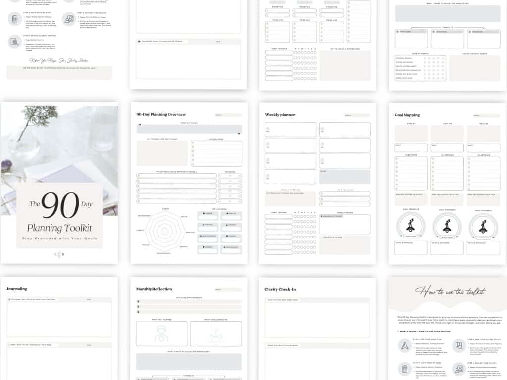 90-day planning toolkit